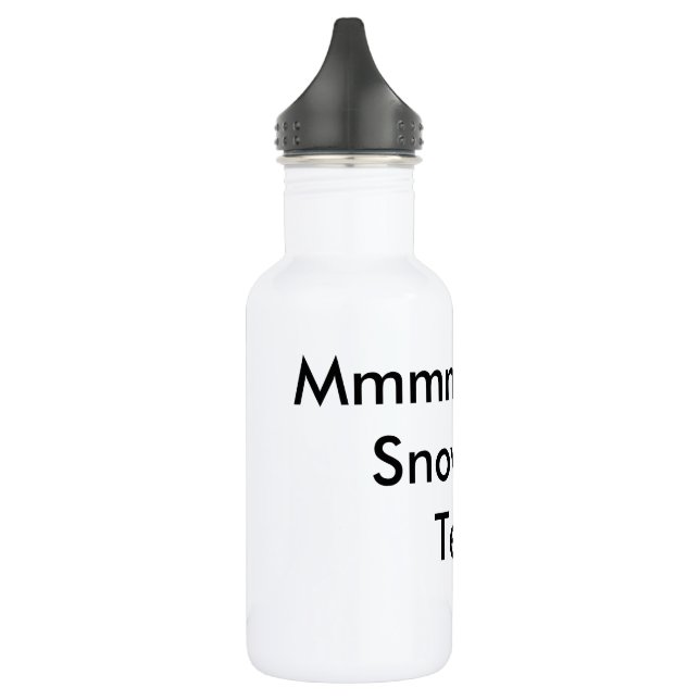 Schneeflocke-Risse Trinkflasche (Links)