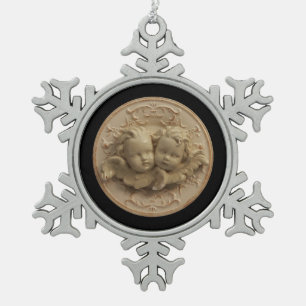 Schneeflocke Schneeflocken Zinn-Ornament