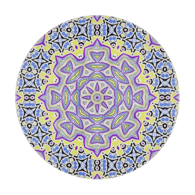 Schneeflocke Schneidebrett (Vorderseite)