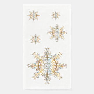 Schneeflocke Serviette