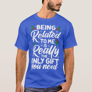 Schneeflocke spendet mir Familie, was ich Neues br T-Shirt