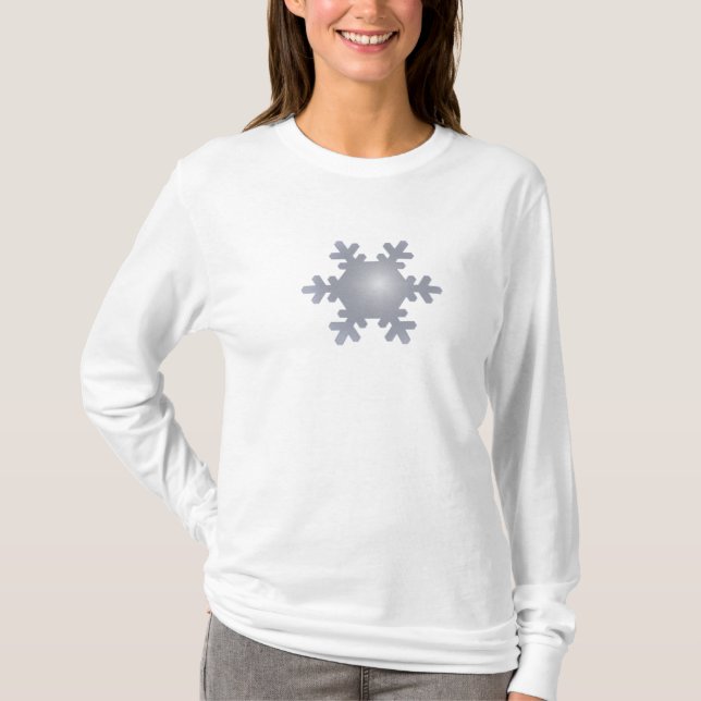 Schneeflocke T-Shirt (Vorderseite)