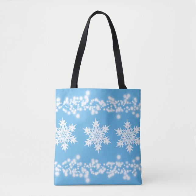 Schneeflocke-Tasche Tasche (Vorderseite)