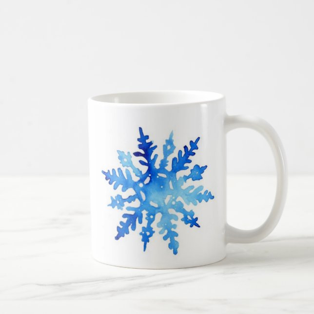 Schneeflocke Tasse (Rechts)