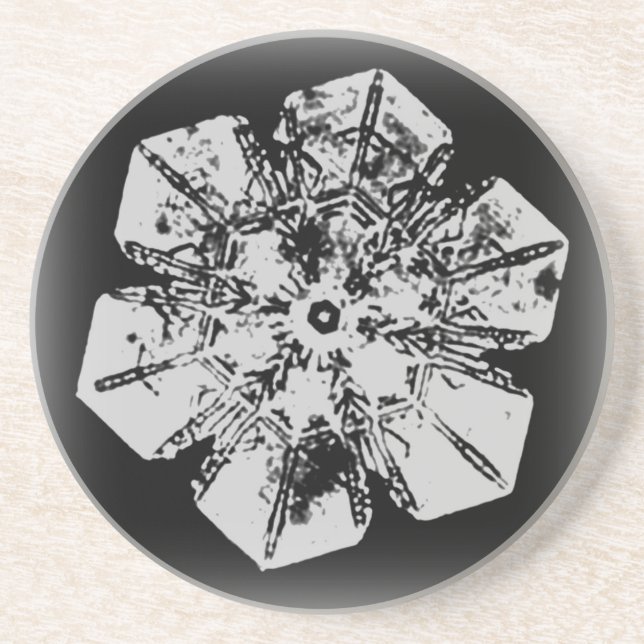 Schneeflocke Untersetzer 1 (Vorne)