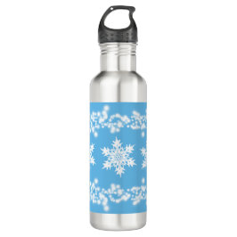 Schneeflocke-Wasser-Flasche Edelstahlflasche