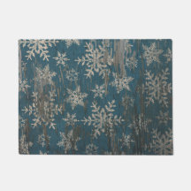 Schneeflocke Weihnachtsfeiertags-rustikale