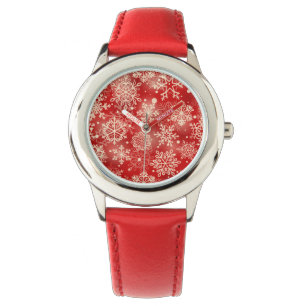 Schneeflocken Armbanduhr