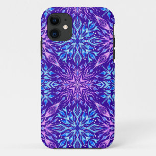Schneeflocken aus hellen Kristallen Case-Mate iPhone Hülle