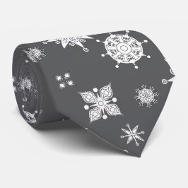 Schneeflocken Eiskristalle. Accessoires, Krawatte