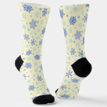 Schneeflocken Gelbe Pastel Gelb Elegant Stilvoll