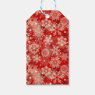 Schneeflocken Geschenkanhänger