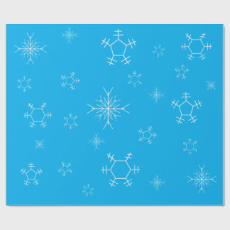 Schneeflocken-Geschenkpapier Geschenkpapier