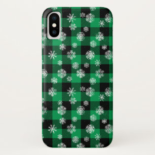 Schneeflocken Green Buffalo Kariert Case-Mate iPhone Hülle