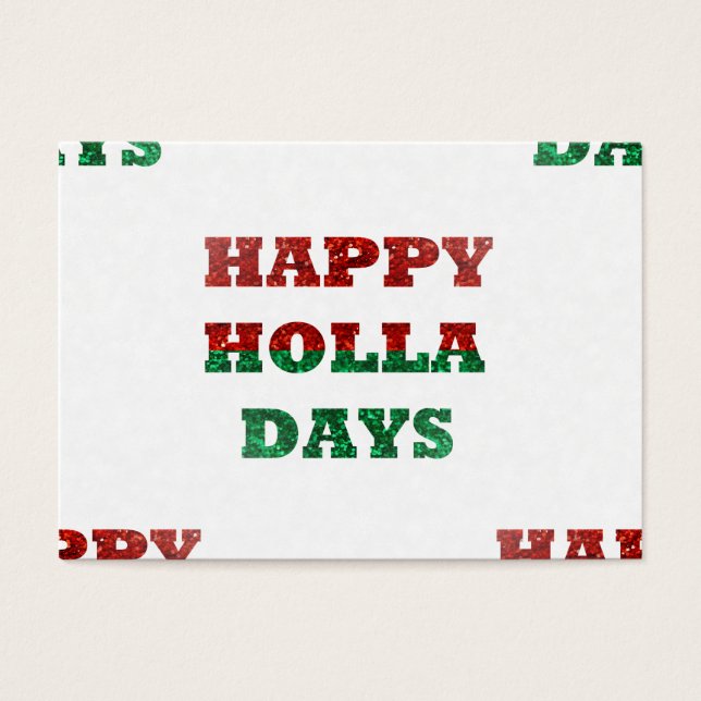 Schneeflocken-Holletage (Vorderseite)