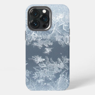 Schneeflocken im Glasfenster iPhone 13 Pro Hülle
