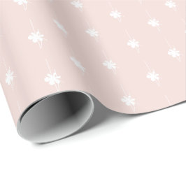 Schneeflocken in Rosa - niedliches Geschenk Geschenkpapier