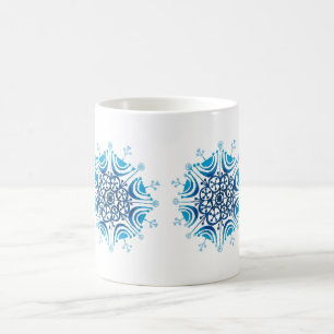 Schneeflocken - kaffeetasse