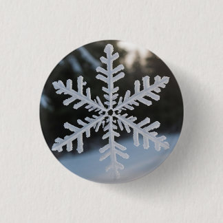 Schneeflocken-Knopf Button
