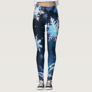 Schneeflocken Leggings