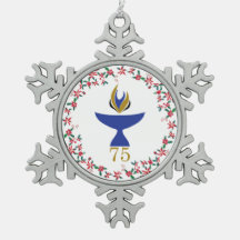 Schneeflocken mit Logos