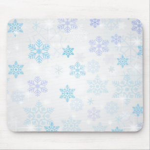 Schneeflocken Mousepad