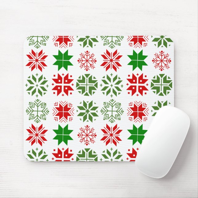 Schneeflocken Mousepad (Mit Mouse)