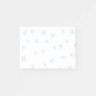 Schneeflocken Post-it Klebezettel