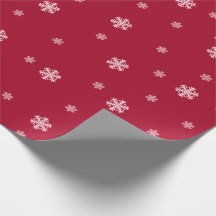 Schneeflocken Roter Weihnachtsurlaub