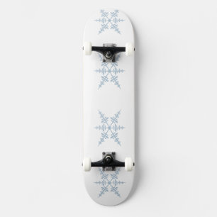 Schneeflocken Skateboard