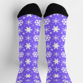 Schneeflocken Socken