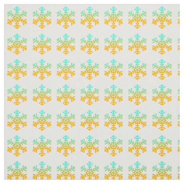 Schneeflocken Stoff (Muster)