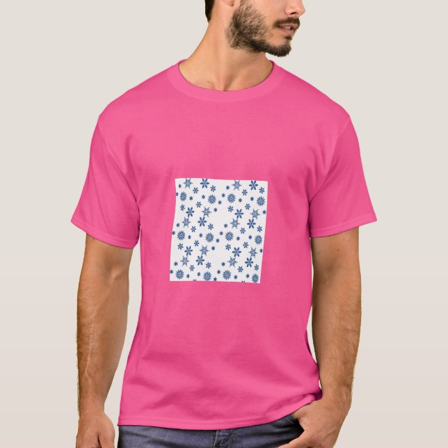 Schneeflocken T-Shirt (Vorderseite)