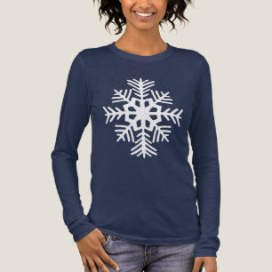 Schneeflocken-T-Shirt Tri-Blend Shirt