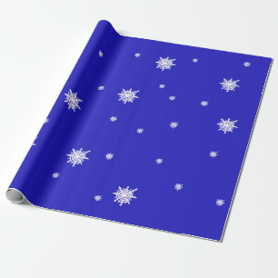 Schneeflocken-Tanzmuster Geschenkpapier