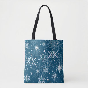 Schneeflocken Tasche