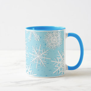 Schneeflocken, Tasse