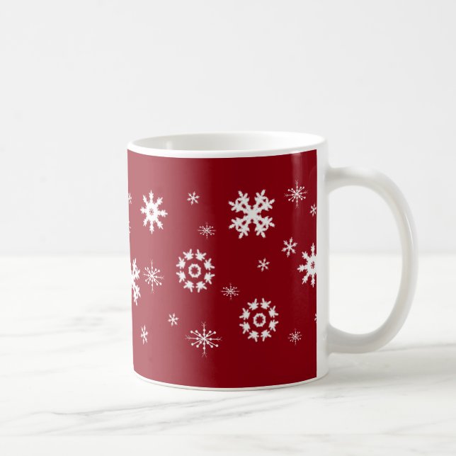 Schneeflocken-Tasse Kaffeetasse (Rechts)