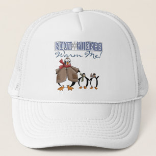 Schneeflocken Warm Me Holiday Shirts und Geschenke Truckerkappe