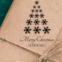 Schneeflocken-Weihnachtsbaum Schriftzug Individuel
