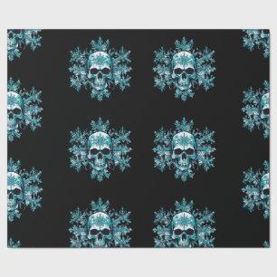 Schneeflocken-Weihnachtspapier Geschenkpapier