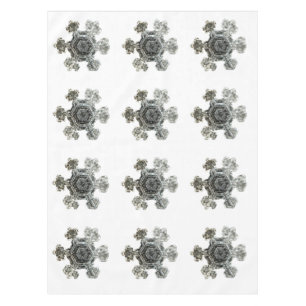 Schneeflocken Weiße Tablette Tischdecke