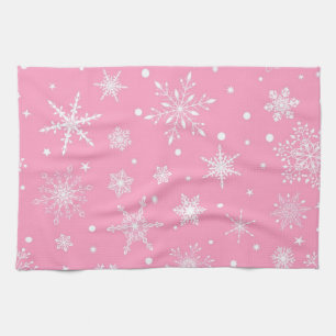 Schneeflockenmuster Geschirrtuch
