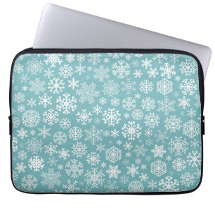 Schneeflockenmuster Laptopschutzhülle