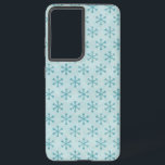Schneeflockenmuster Samsung Galaxy Hülle<br><div class="desc">Für echte Schneeflocken</div>