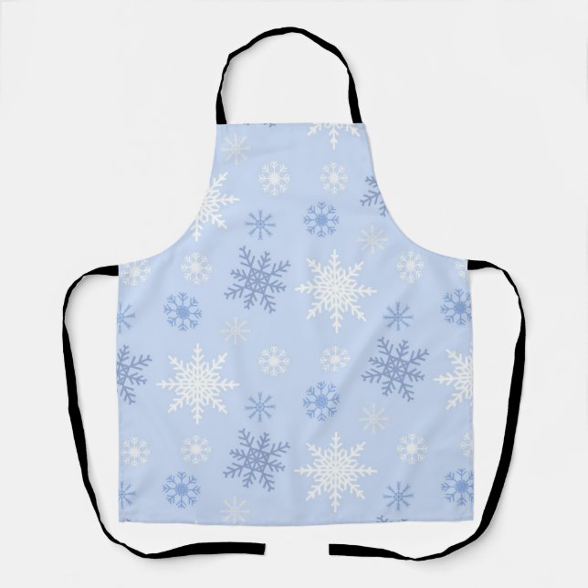 Schneeflockenmuster Schürze (Vorderseite)