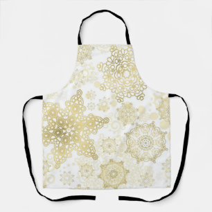 Schneeflockenmuster Schürze
