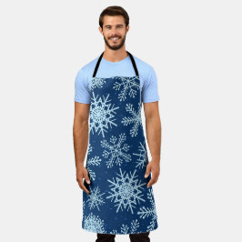 Schneeflockenmuster Schürze