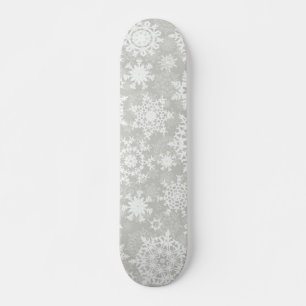 Schneeflockenmuster Skateboard