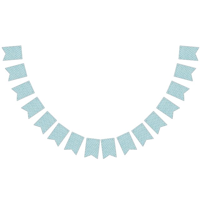 Schneeflockenmuster Wimpelkette (Alle)